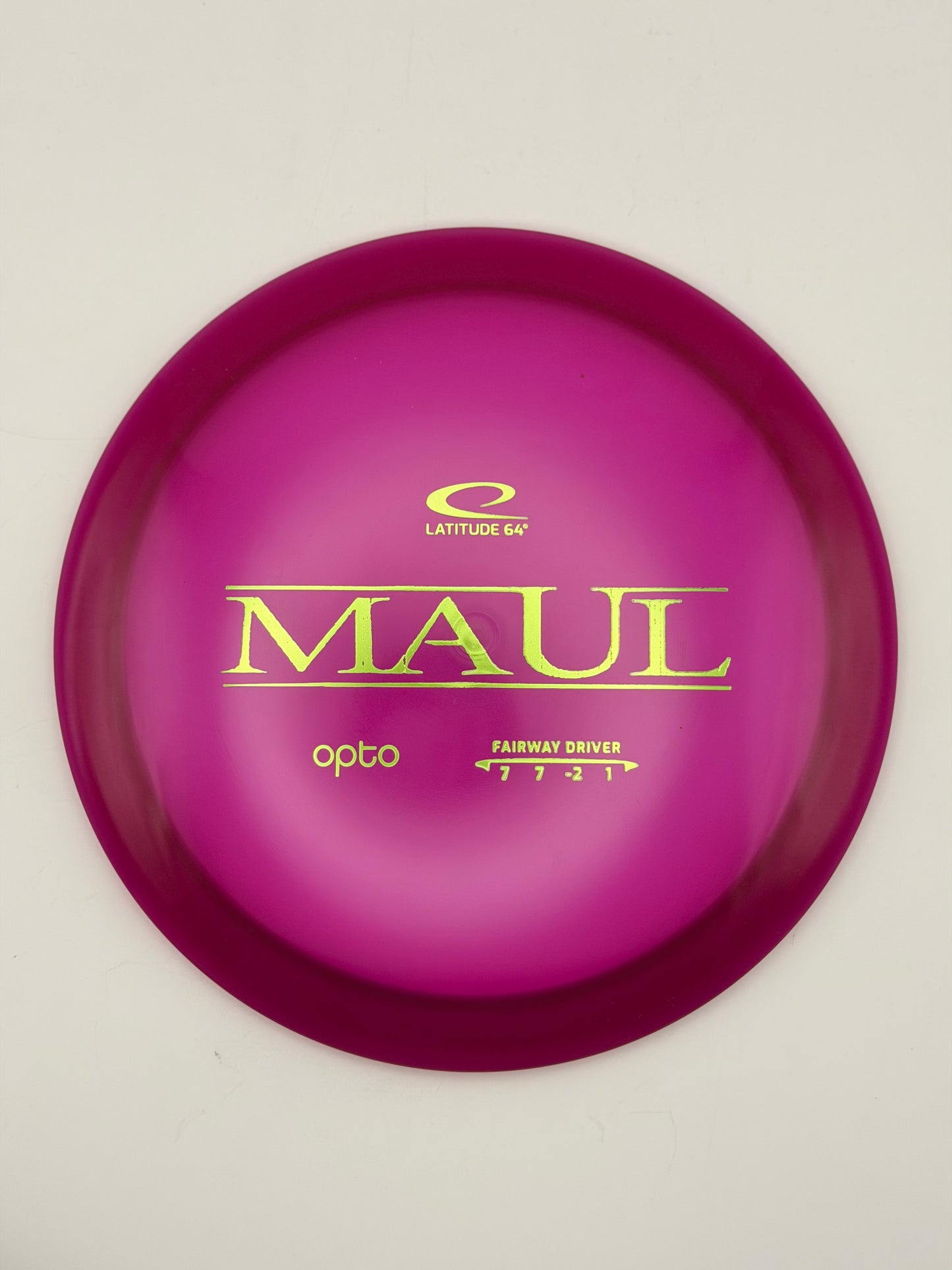 Latitude 64 Opto Maul Fairway Driver - 173g Understable Disc Golf Driver