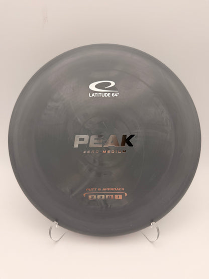 Latitude 64 Zero Medium Peak Putter - Disc Golf Beaded Putting Disc