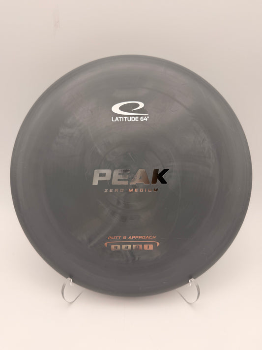 Latitude 64 Zero Medium Peak Putter - Disc Golf Beaded Putting Disc