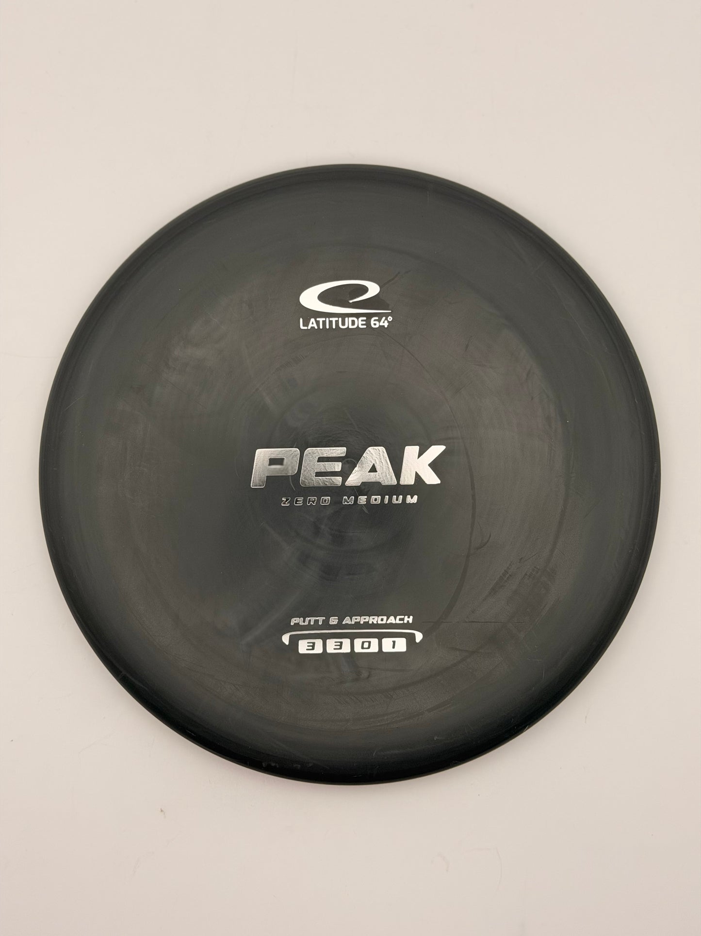Latitude 64 Zero Medium Peak Putter - Disc Golf Beaded Putting Disc