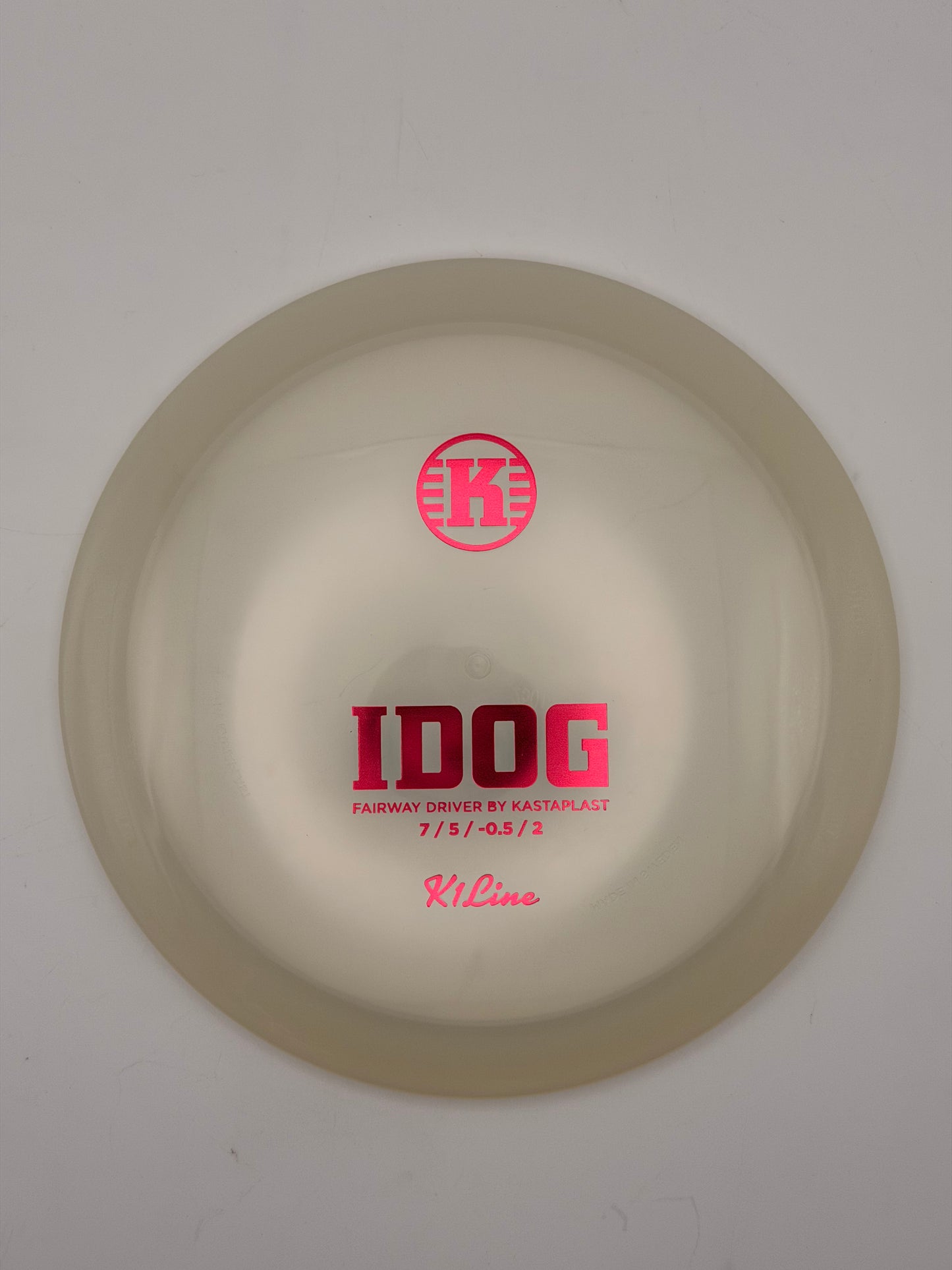 Kastaplast K1 Idog Fairway Driver - Speed 7 Disc Golf Driver