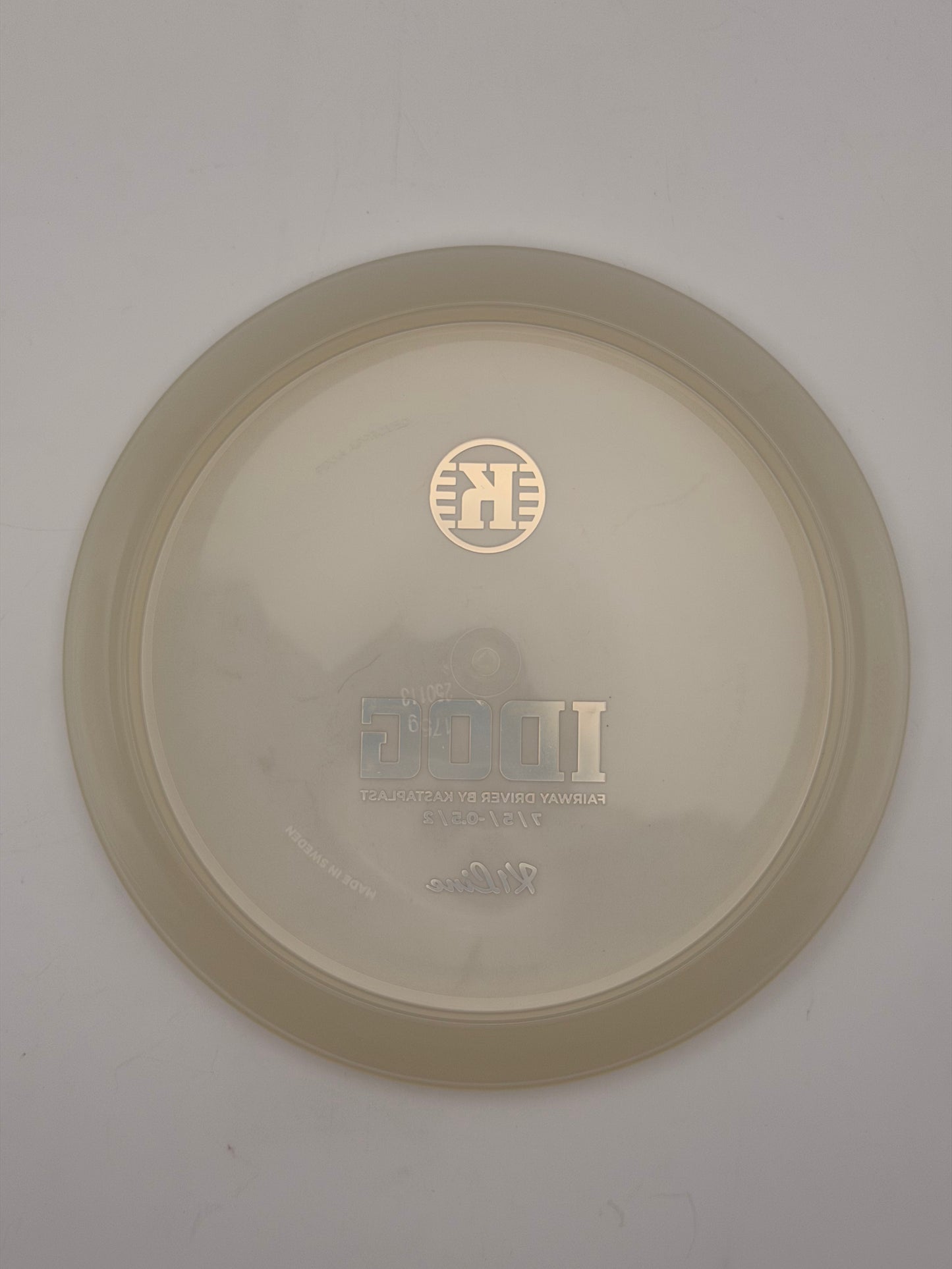 Kastaplast K1 Idog Fairway Driver - Speed 7 Disc Golf Driver