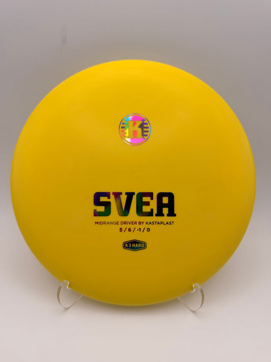 Kastaplast K3 Hard Svea Midrange - Speed 5 Understable Disc Golf Disc