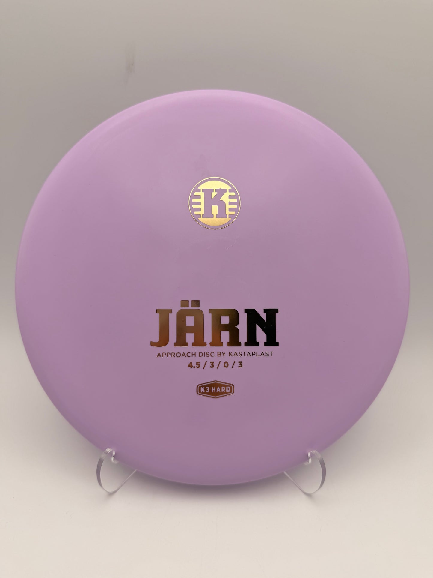 Kastaplast K3 Järn Putt and Approach - Overstable Disc Golf Approach Disc