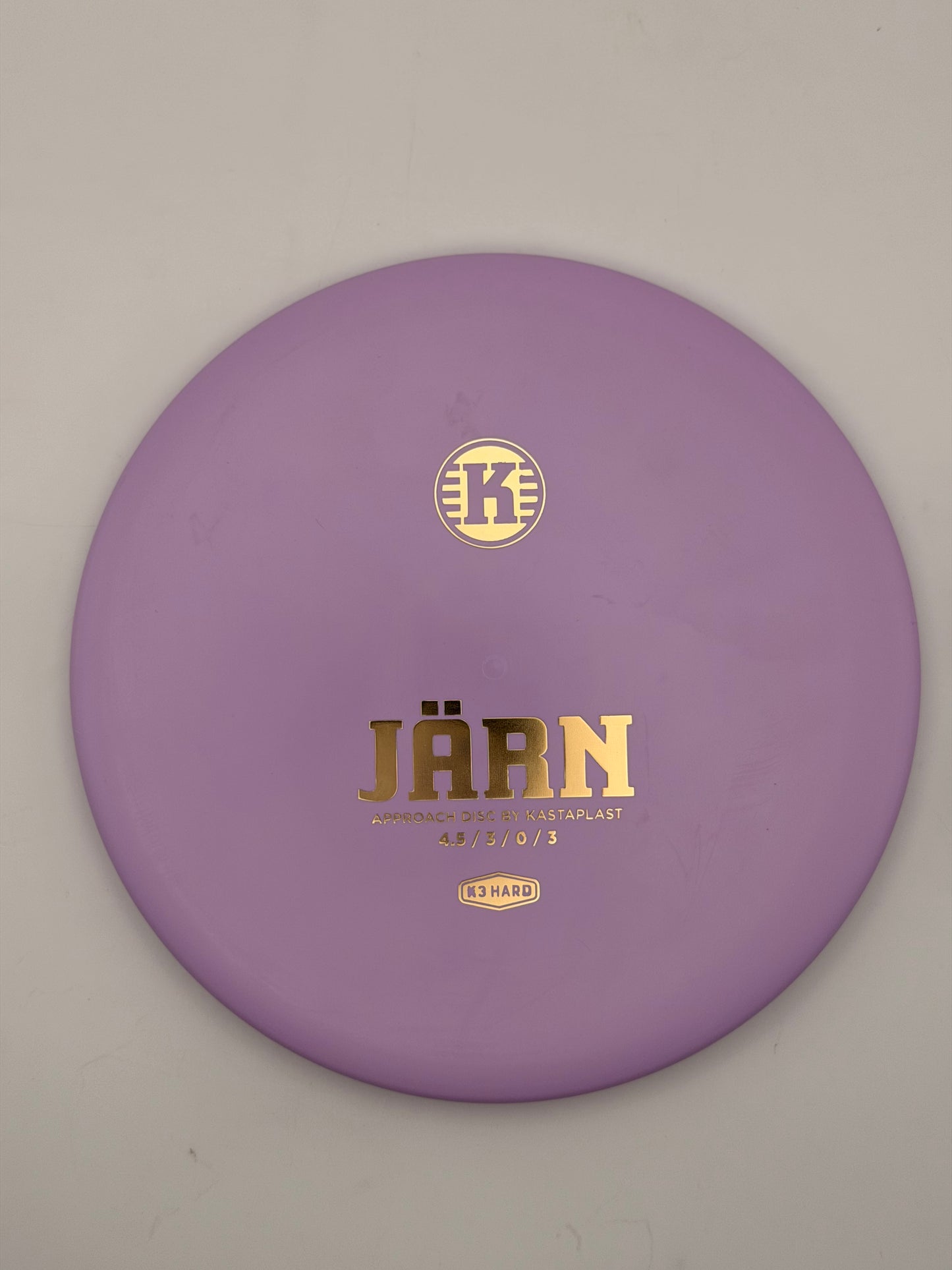 Kastaplast K3 Järn Putt and Approach - Overstable Disc Golf Approach Disc