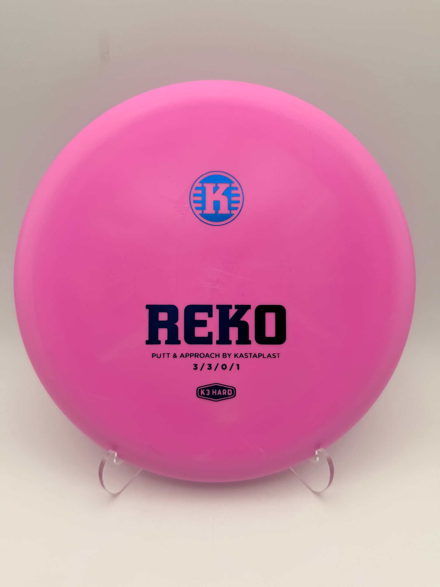 Kastaplast K3 Hard Reko Putter - Speed 3 Disc Golf Putter