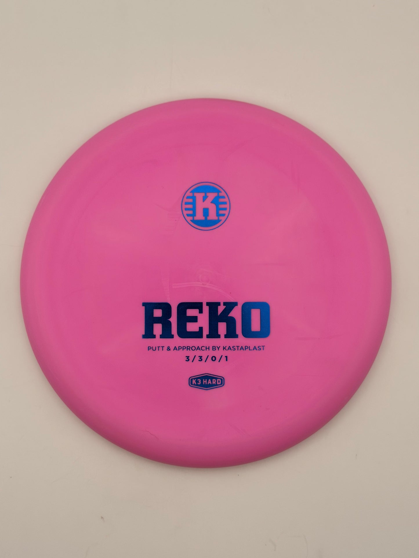 Kastaplast K3 Hard Reko Putter - Speed 3 Disc Golf Putter