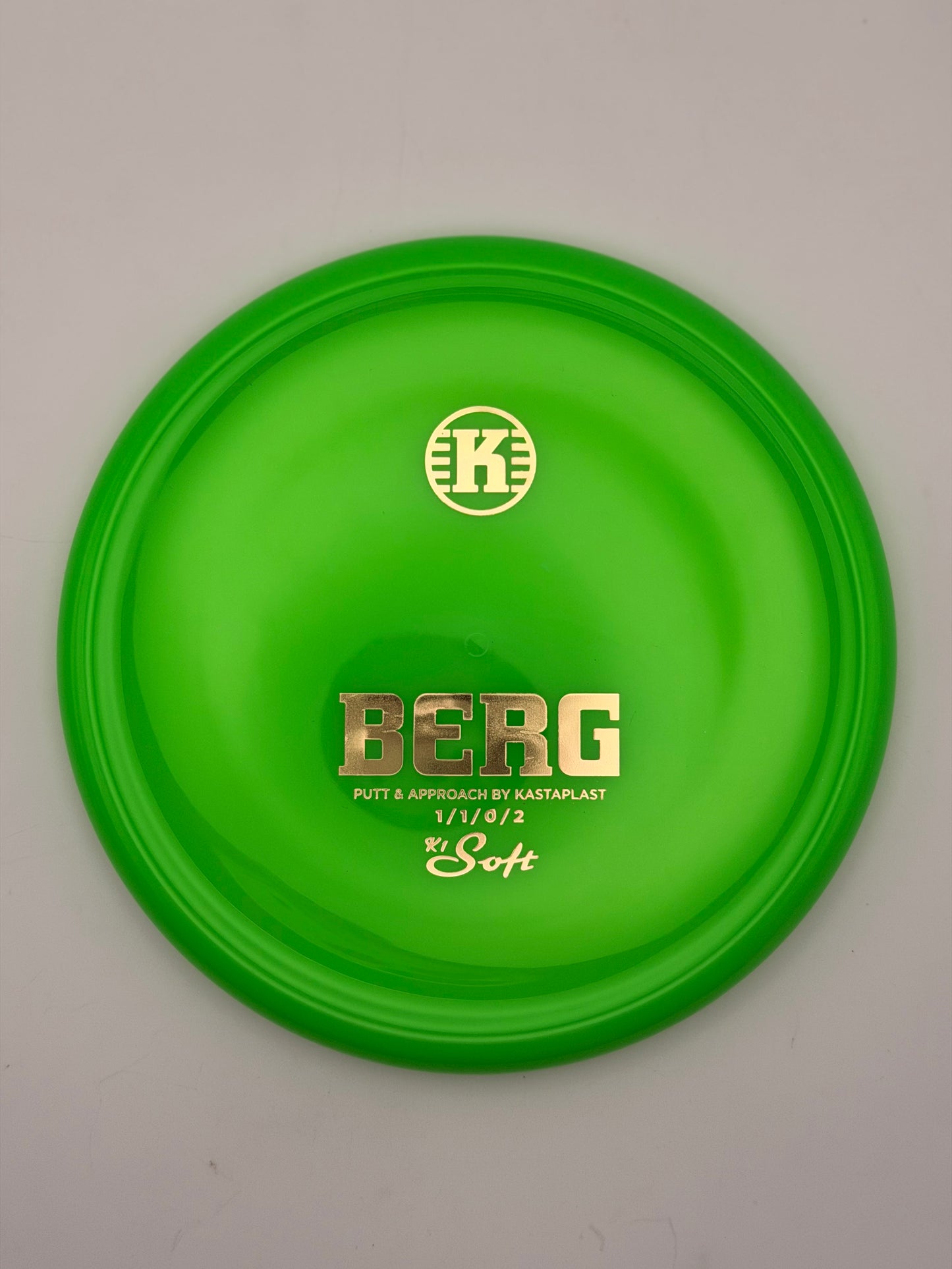 Kastaplast K1 Soft Berg Approach Disc - Speed 1 Disc Golf Putter
