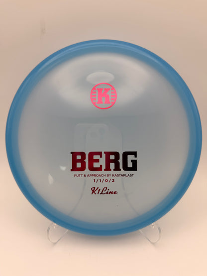 Kastaplast K1 Berg Approach Disc - Speed 1 Disc Golf Putter