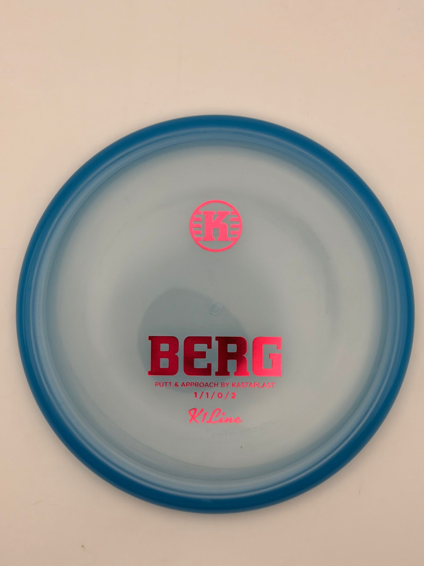Kastaplast K1 Berg Approach Disc - Speed 1 Disc Golf Putter