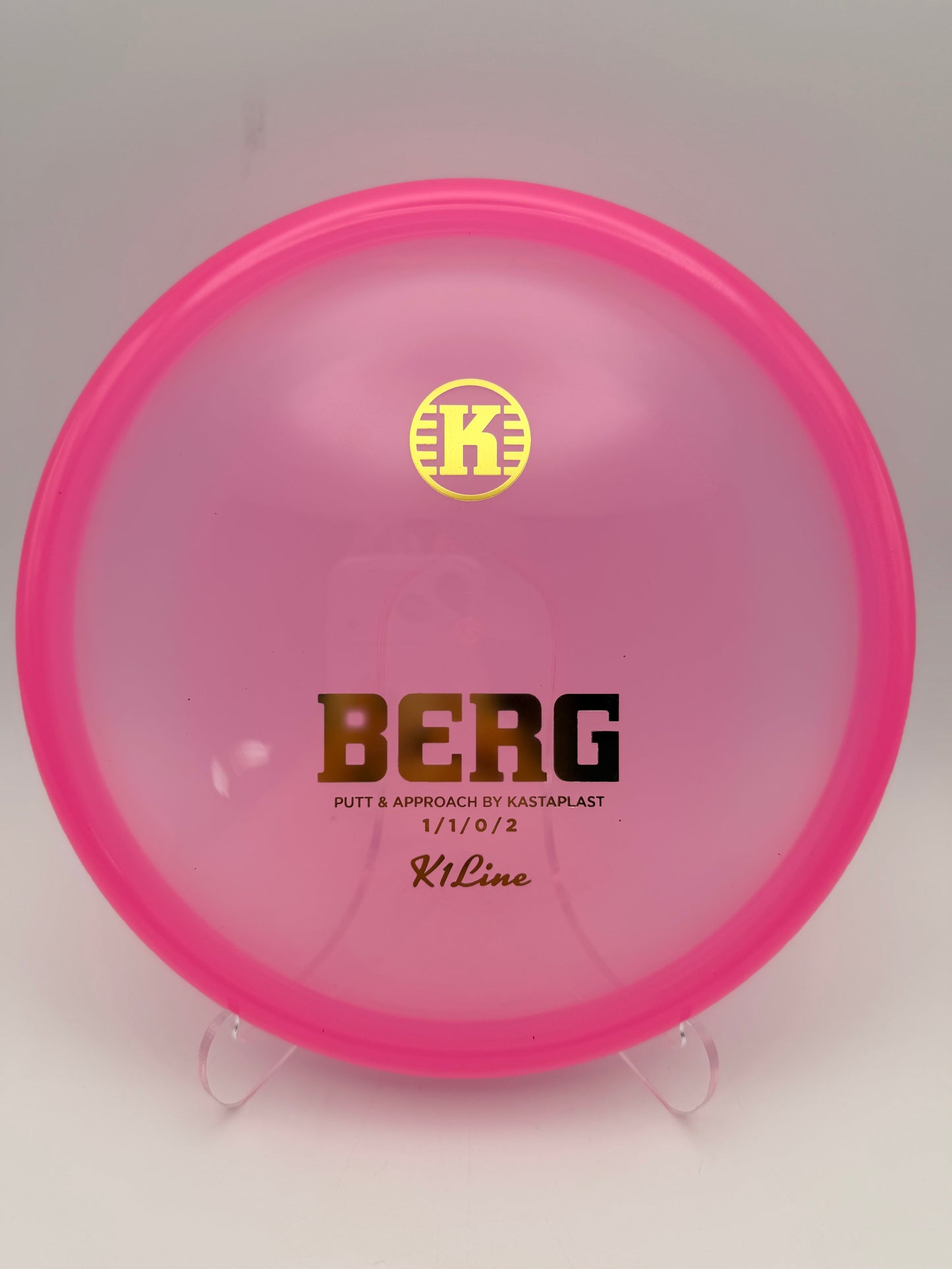 Kastaplast K1 Berg Approach Disc - Speed 1 Disc Golf Putter