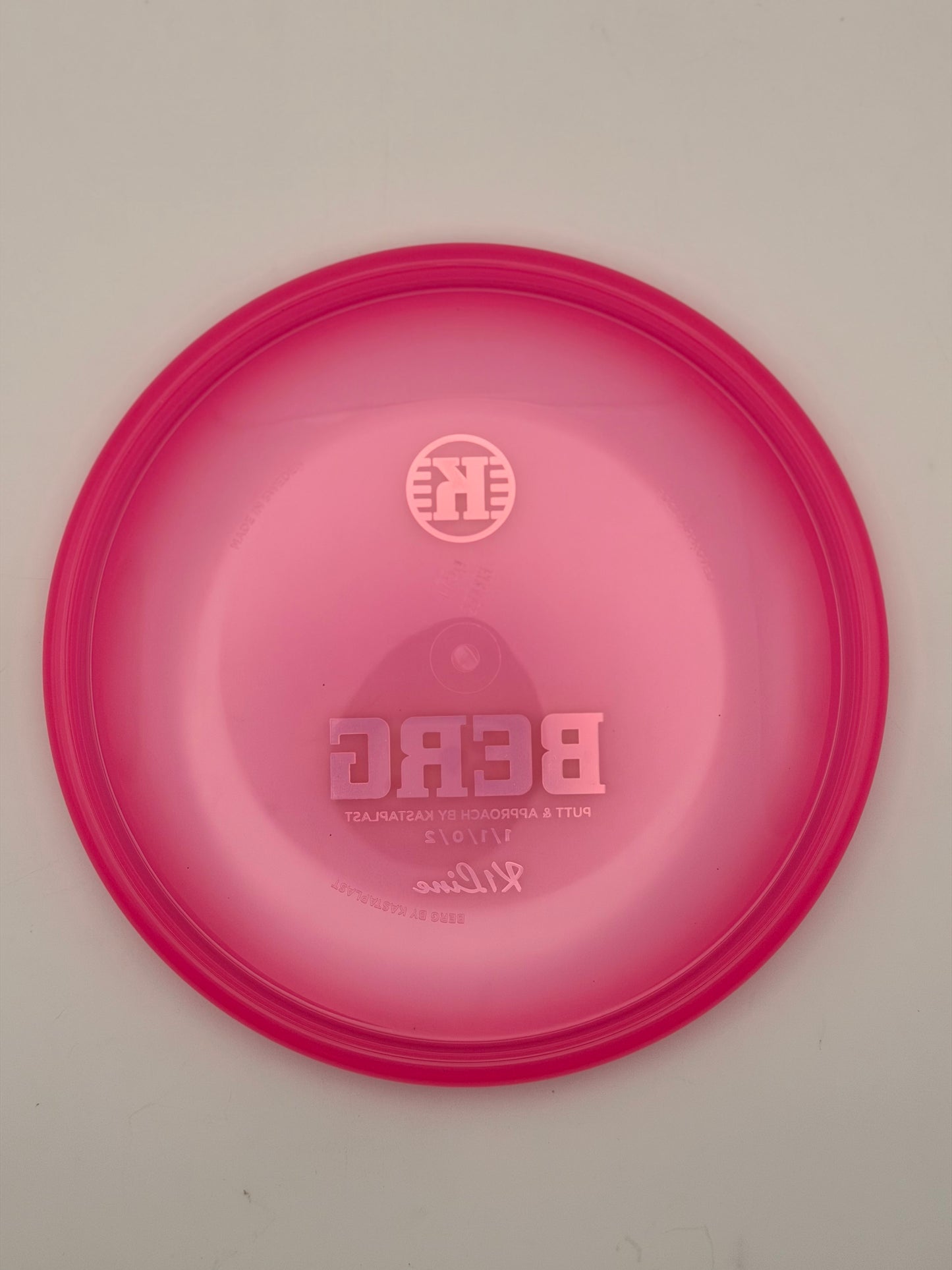 Kastaplast K1 Berg Approach Disc - Speed 1 Disc Golf Putter