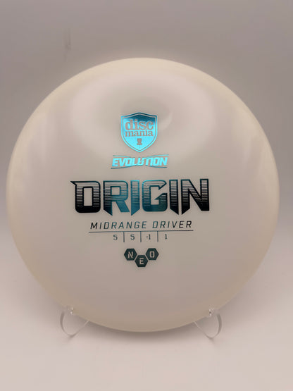 Discmania Neo Origin Midrange Disc Golf Disc - 173g Understable Mid