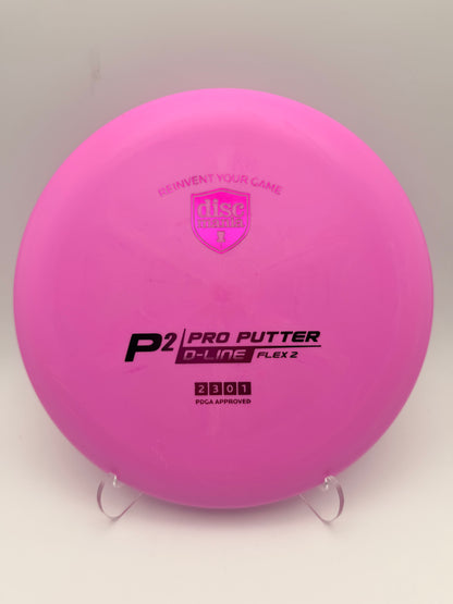 Discmania Flex 2 D-Line P2 Putter - Straight to Stable Disc Golf Putter