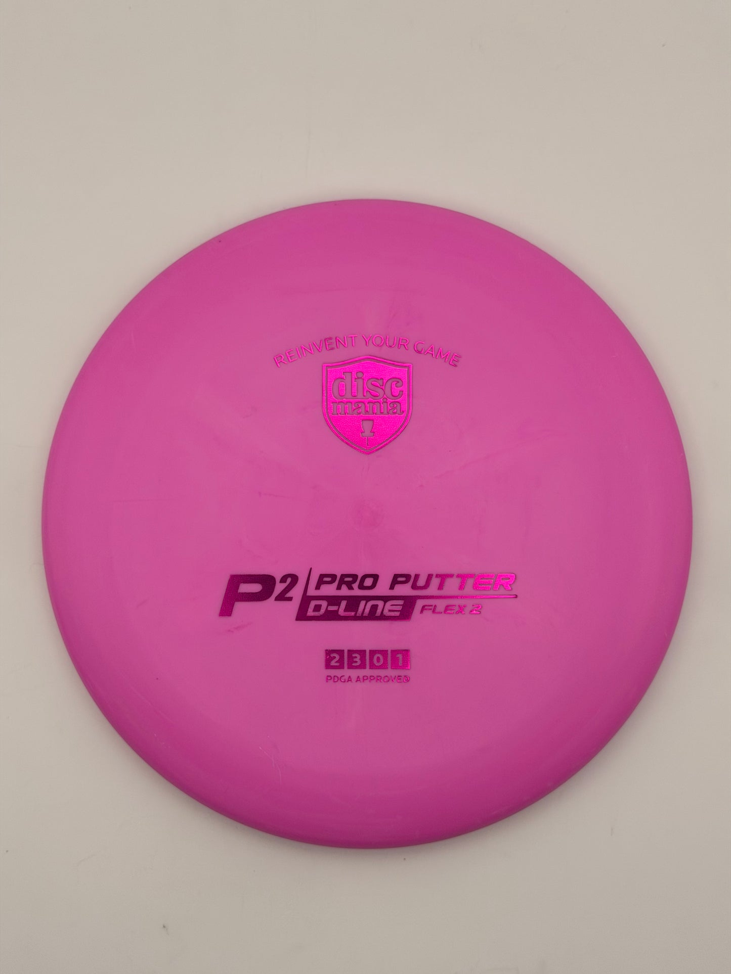 Discmania Flex 2 D-Line P2 Putter - Straight to Stable Disc Golf Putter