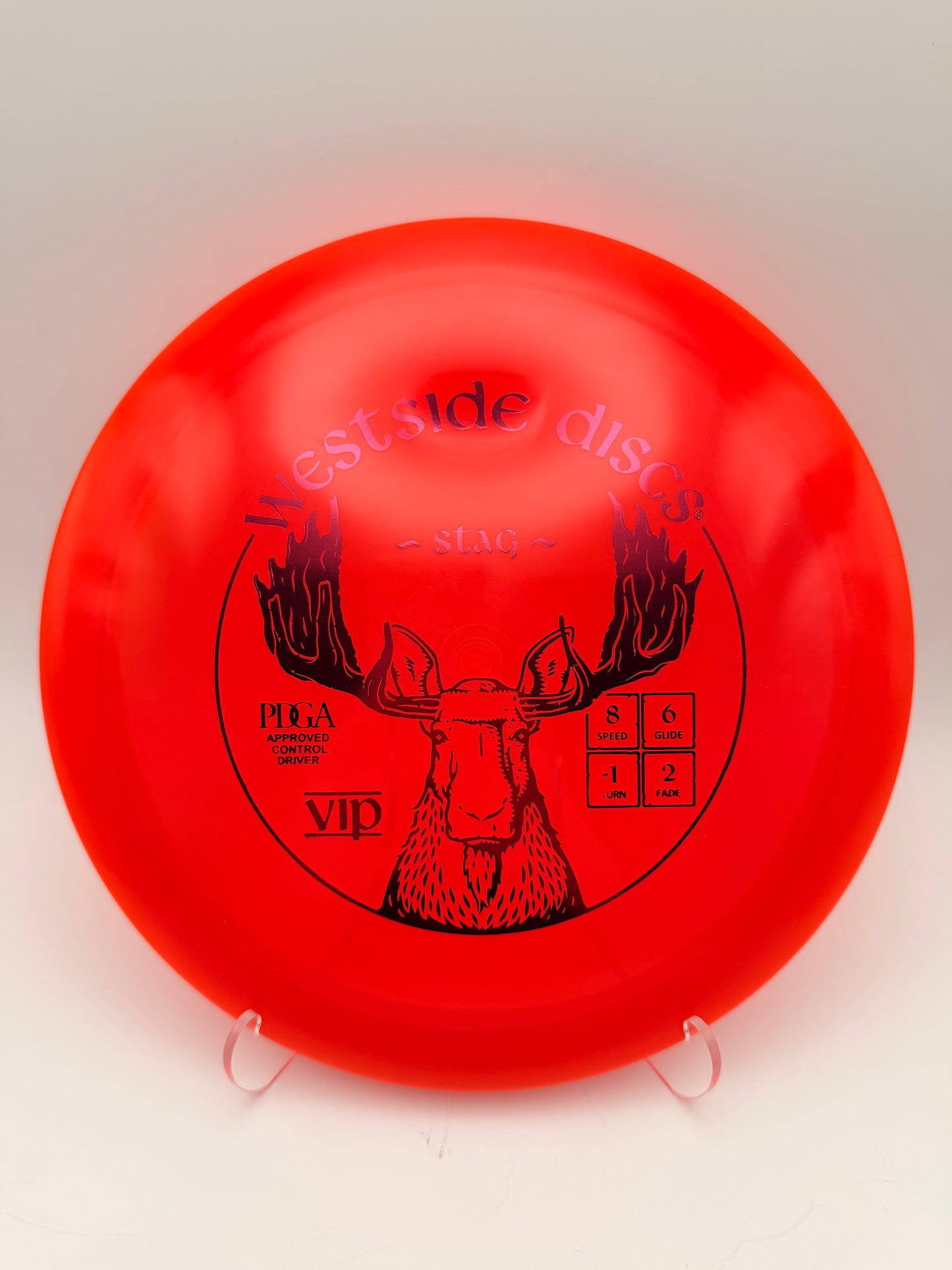 Westside Discs VIP Stag Fairway Driver - 169g Stable Control Disc Golf Disc