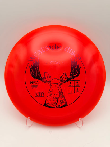 Westside Discs VIP Stag Fairway Driver - 169g Stable Control Disc Golf Disc
