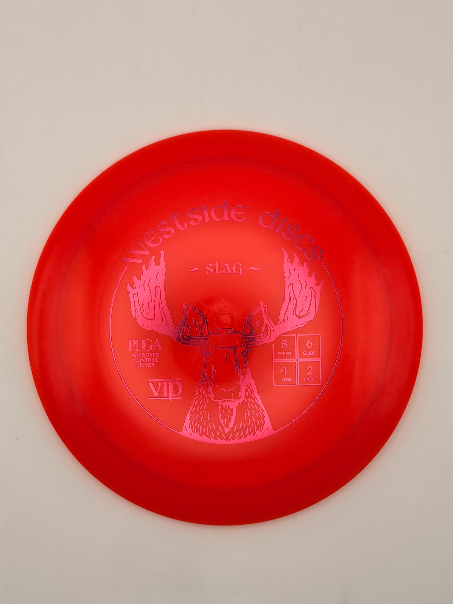 Westside Discs VIP Stag Fairway Driver - 169g Stable Control Disc Golf Disc
