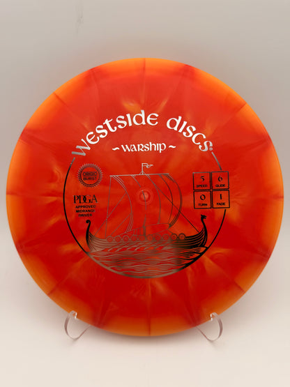 Westside Discs Origio Burst Warship Midrange Disc Golf Disc - 177g