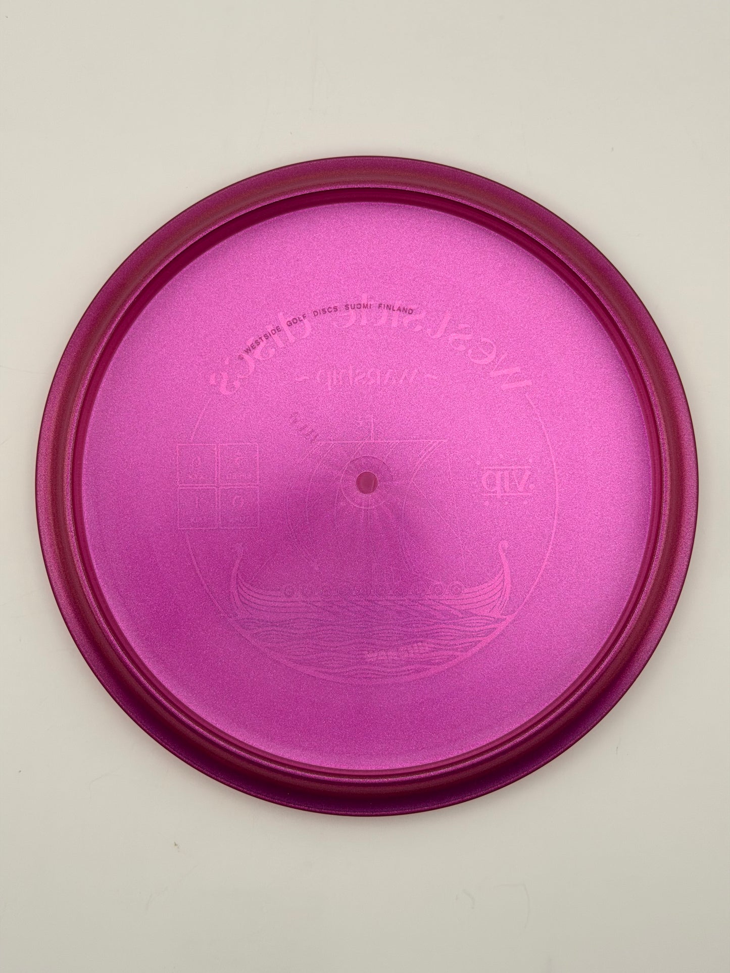 Westside Discs VIP Glimmer Warship Midrange Disc - Speed 5 Straight Flying Disc Golf Disc