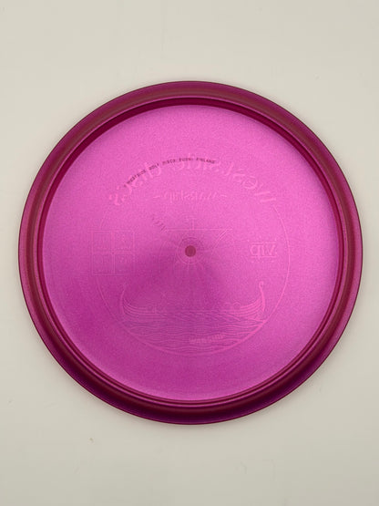 Westside Discs VIP Glimmer Warship Midrange Disc - Speed 5 Straight Flying Disc Golf Disc