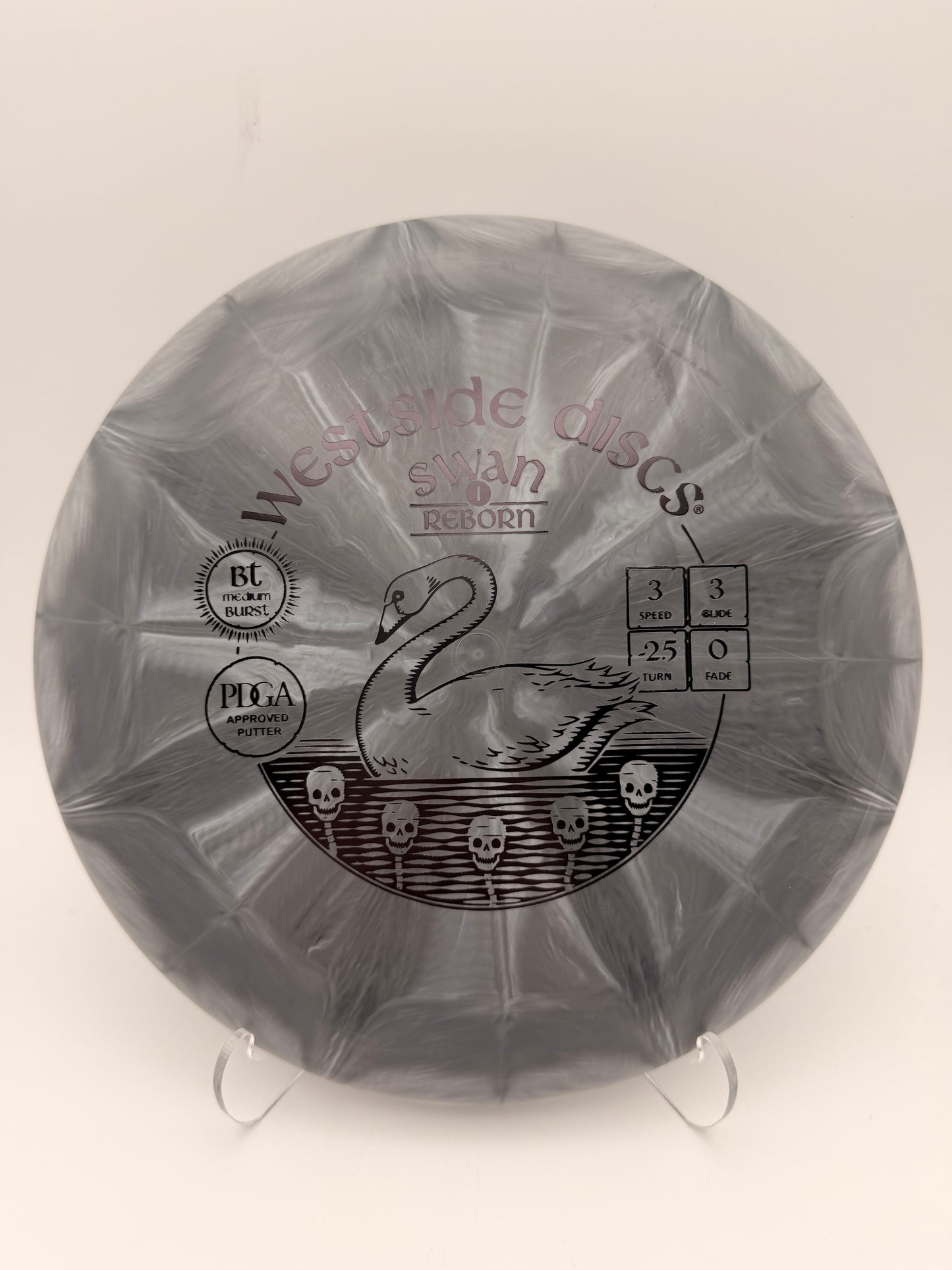 Westside Discs BT Medium Burst Swan 1 Reborn Straight Flying Putter