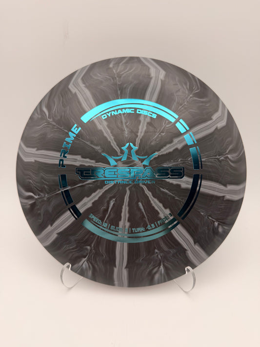 Dynamic Discs Prime Burst Trespass Distance Driver - 173g Neutral Flight Disc Golf Disc