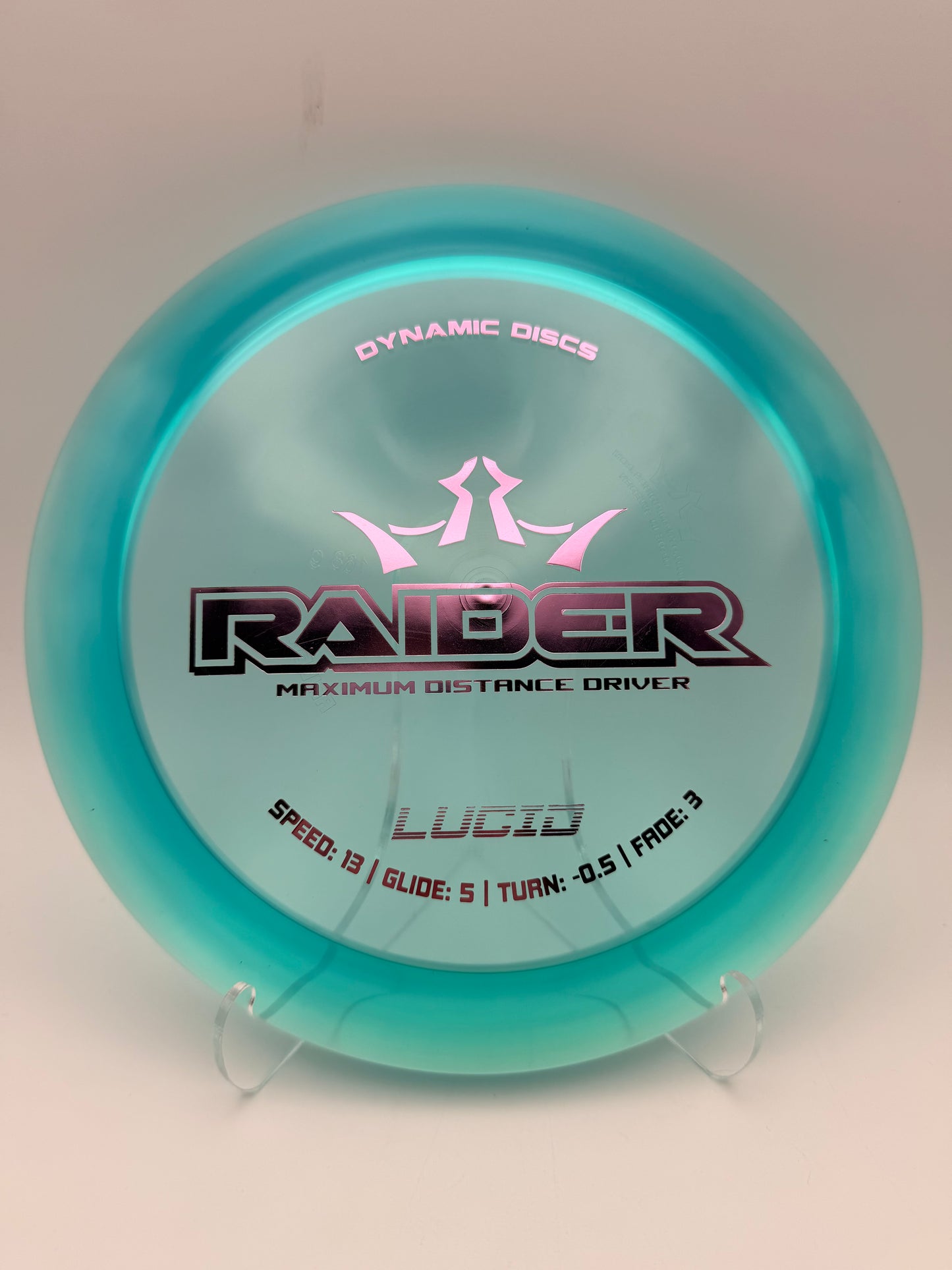 Dynamic Discs Ludic Raider Distance Driver - 168g Overstable Disc Golf Disc