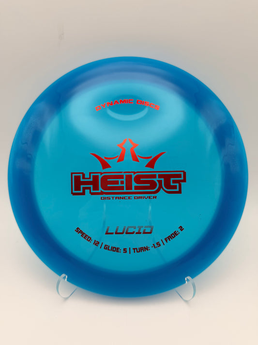 Dynamic Discs Lucid Heist Distance Driver - 174g Straight Flight Disc Golf Disc