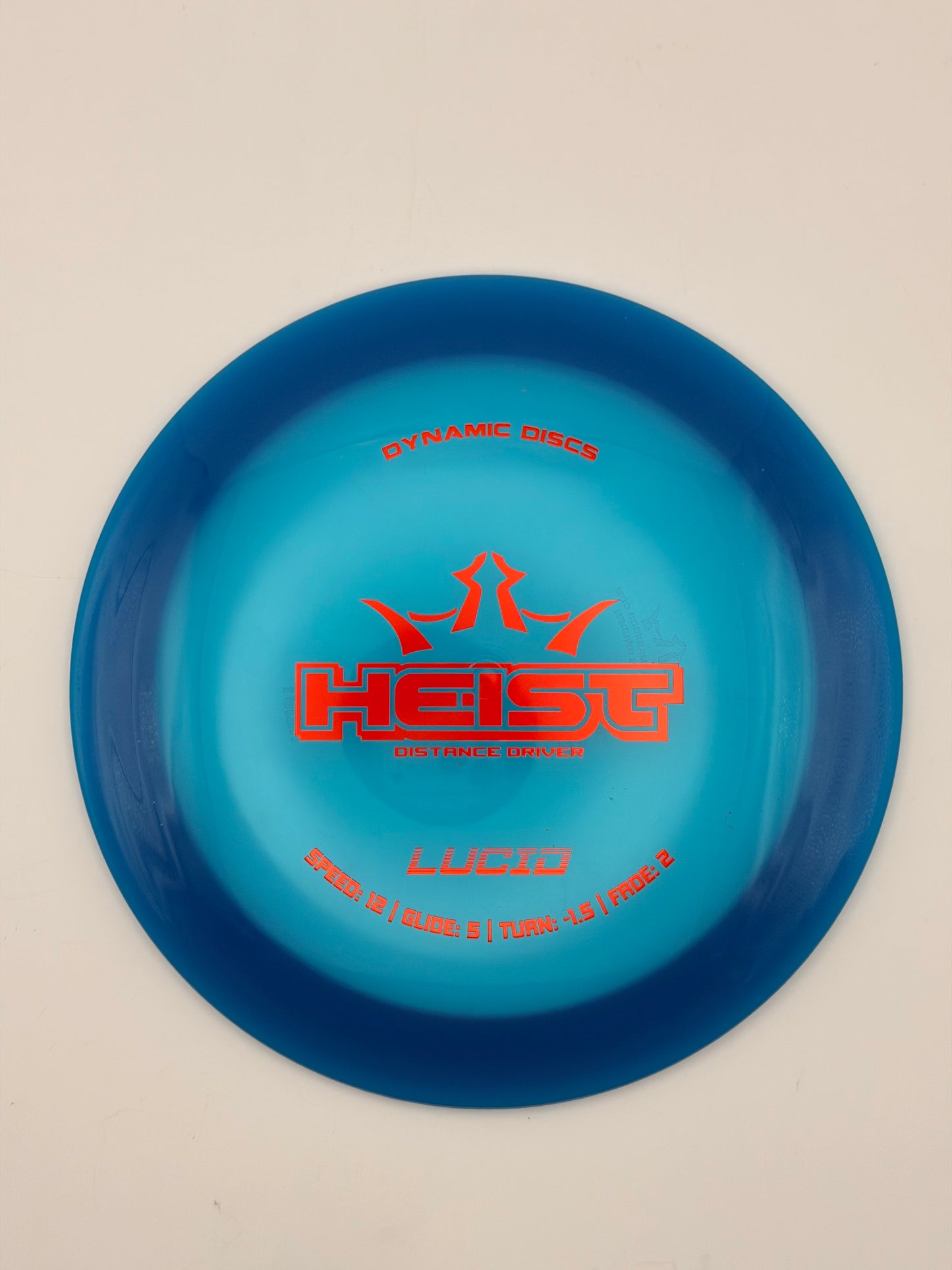 Dynamic Discs Lucid Heist Distance Driver - 174g Straight Flight Disc Golf Disc