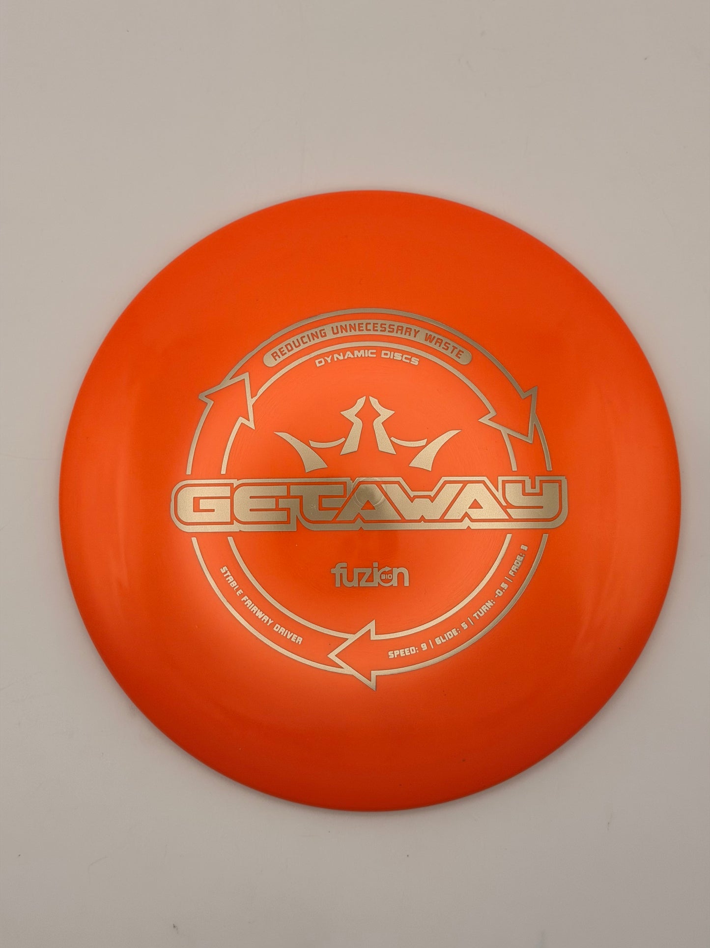 Dynamic Discs BioFuzion Getaway Fairway Driver - 172g Overstable Disc Golf Disc
