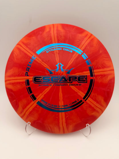 Dynamic Discs Prime Burst Escape Fairway Driver - Stable Glide Disc Golf Disc