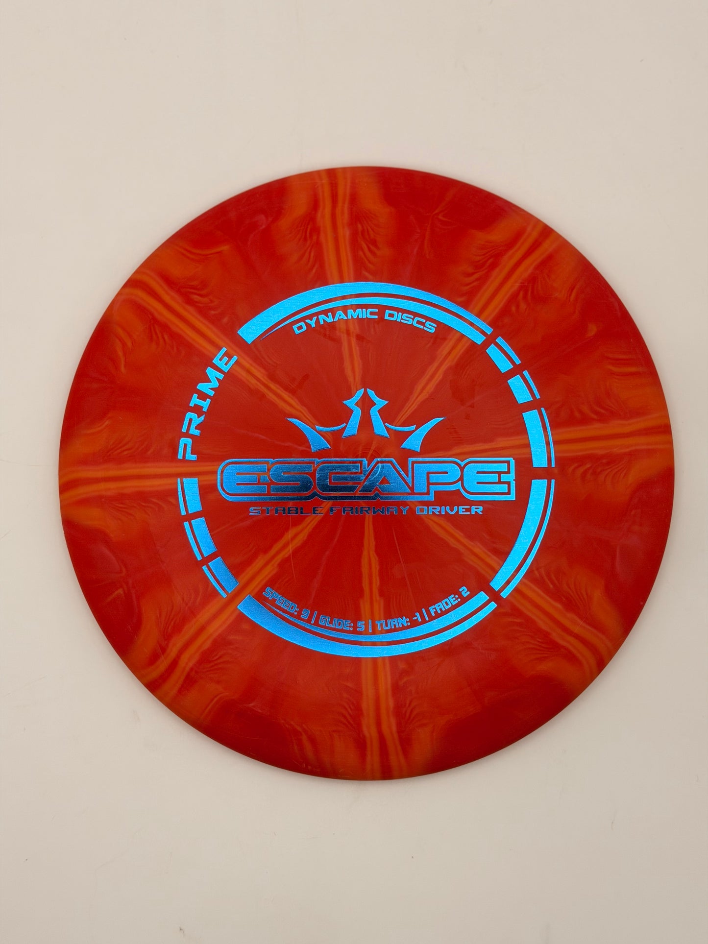 Dynamic Discs Prime Burst Escape Fairway Driver - Stable Glide Disc Golf Disc