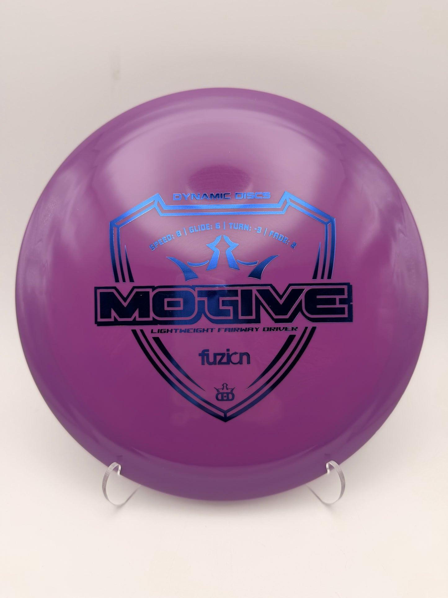 Dynamic Discs Fuzion Motive Fairway Driver - 146g Lightweight Beginner Disc Golf Disc