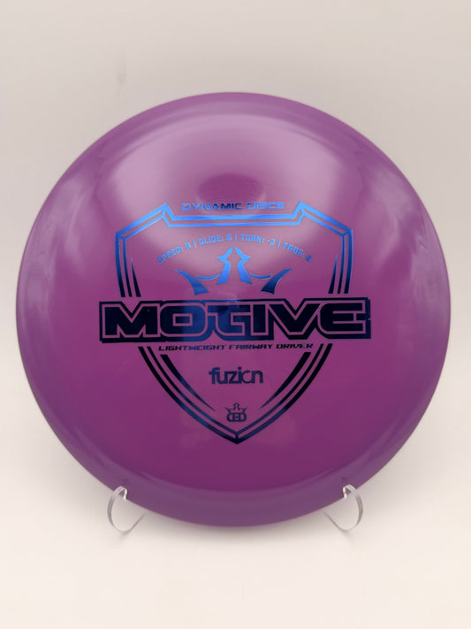 Dynamic Discs Fuzion Motive Fairway Driver - 146g Lightweight Beginner Disc Golf Disc