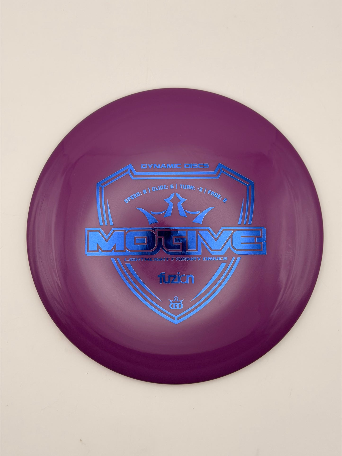 Dynamic Discs Fuzion Motive Fairway Driver - 146g Lightweight Beginner Disc Golf Disc
