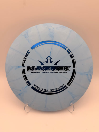 Dynamic Discs Prime Burst Maverick Fairway Driver - Versatile Straight Flight Disc Golf Disc