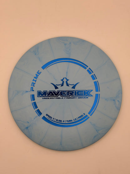Dynamic Discs Prime Burst Maverick Fairway Driver - Versatile Straight Flight Disc Golf Disc