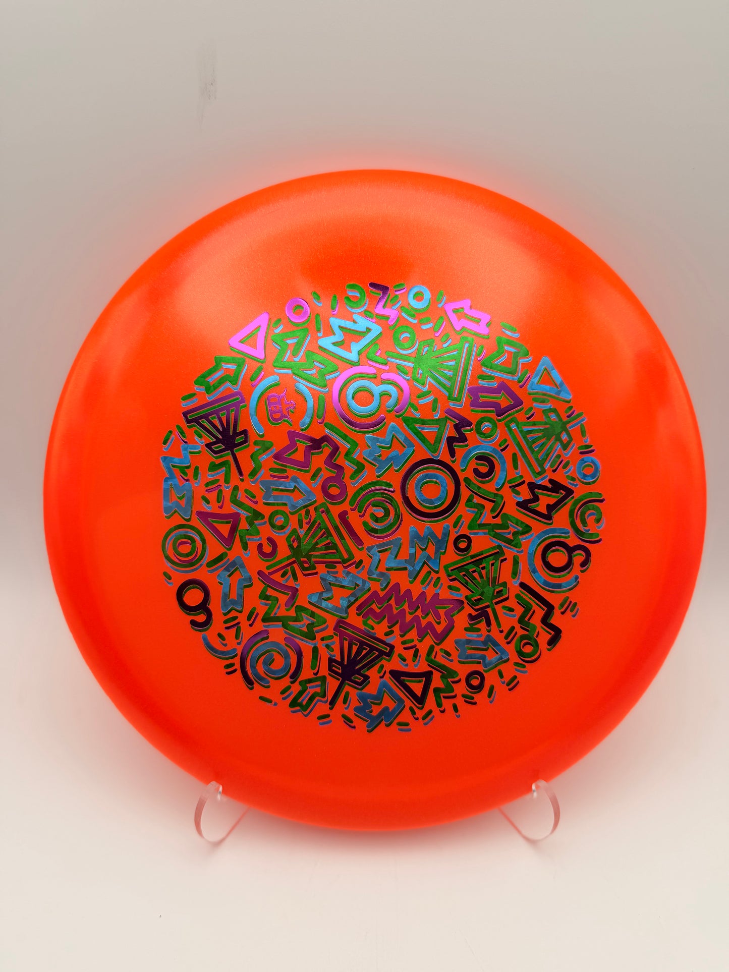 Dynamic Discs Lucid Glimmer Warrant Midrange - 173g Understable Midnight Mixtape Disc Golf Disc