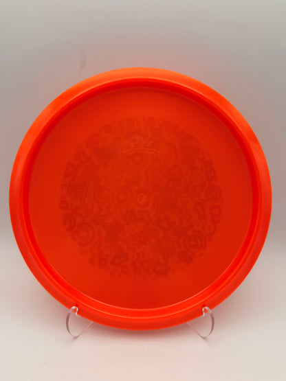 Dynamic Discs Lucid Glimmer Warrant Midrange - 173g Understable Midnight Mixtape Disc Golf Disc