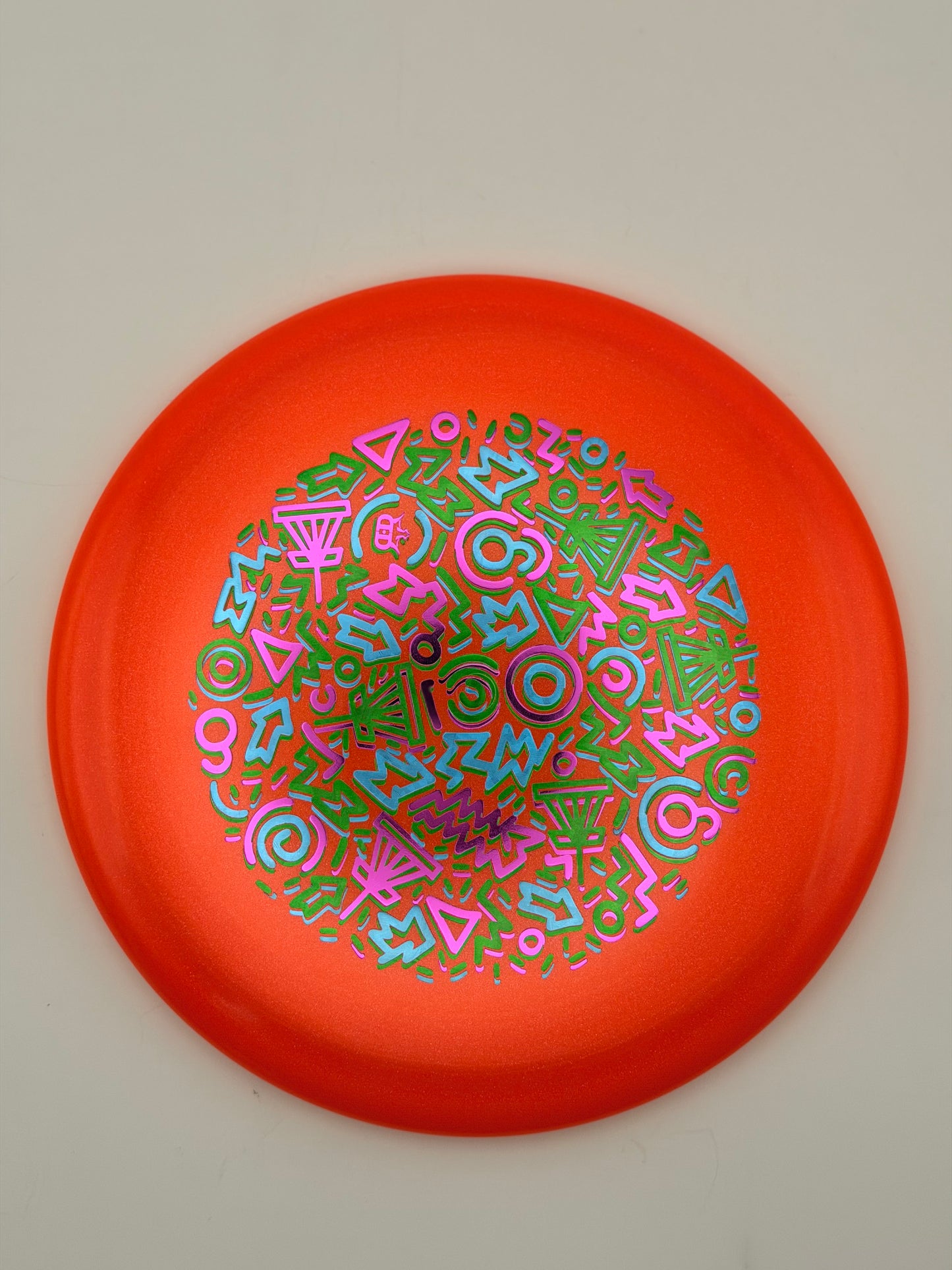 Dynamic Discs Lucid Glimmer Warrant Midrange - 173g Understable Midnight Mixtape Disc Golf Disc