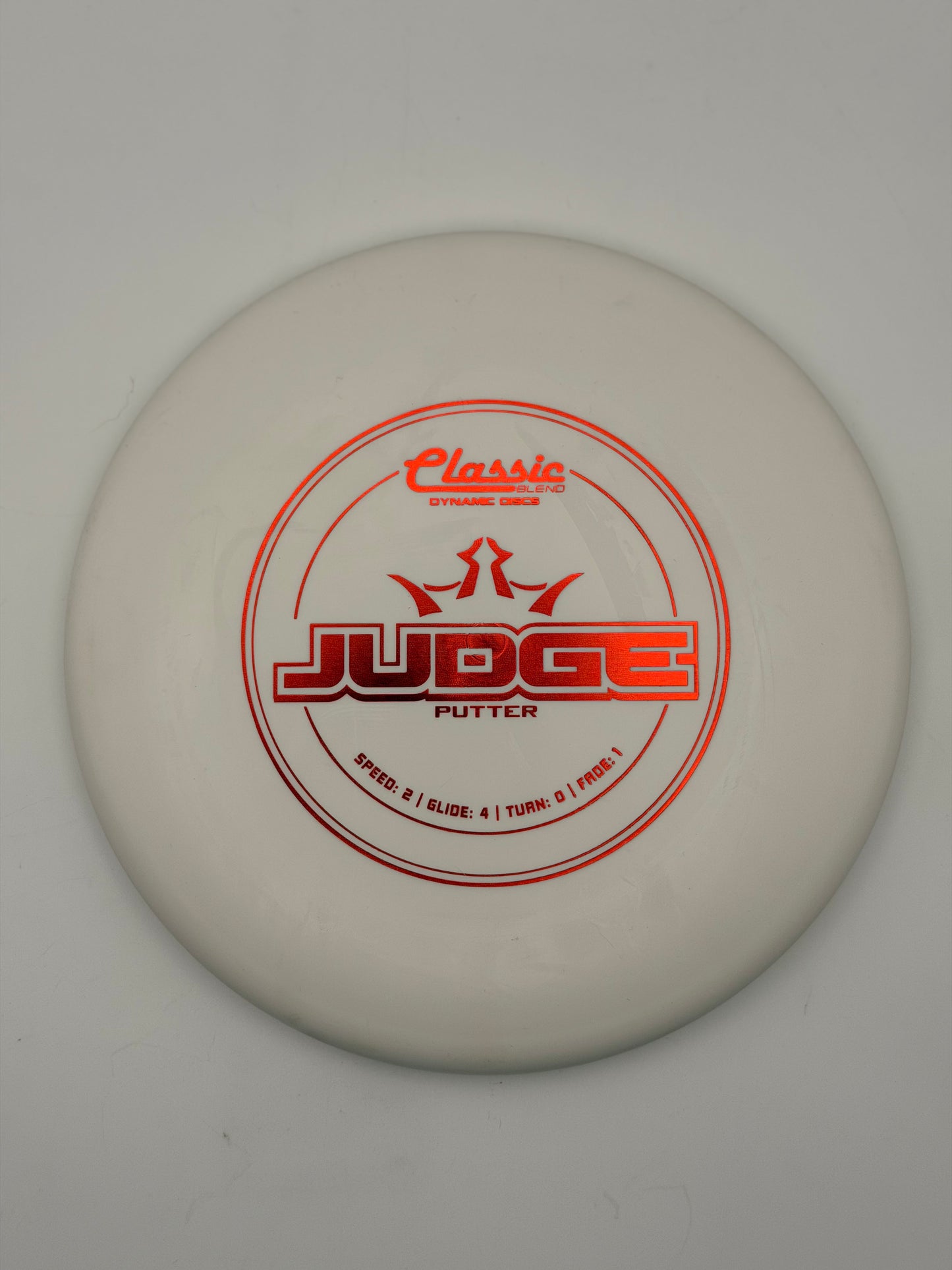 Dynamic Discs Classic Blend Judge Putter - 2013 Disc of the Year