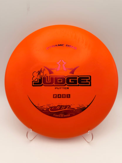 Dynamic Discs EMAC Judge Putter - Eric McCabe Signature Disc