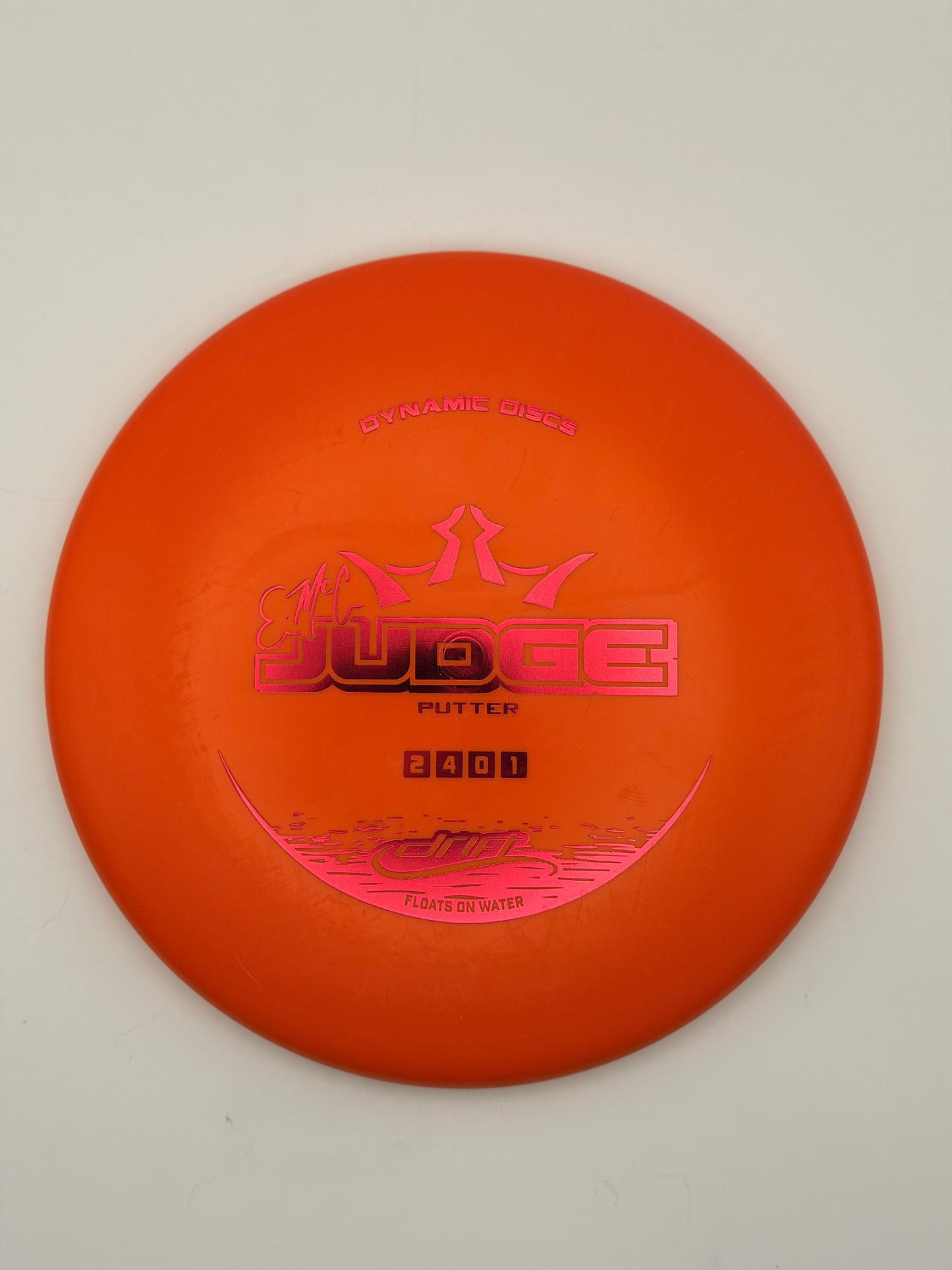 Dynamic Discs EMAC Judge Putter - Eric McCabe Signature Disc