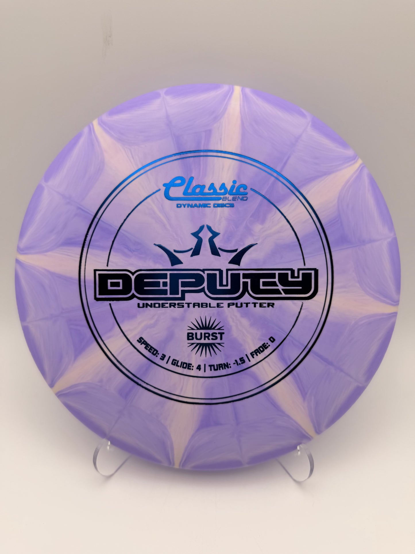 Dynamic Discs Deputy Putter - Understable Beadless Disc