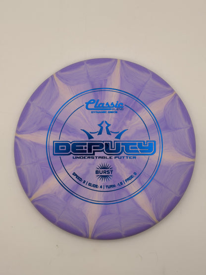 Dynamic Discs Deputy Putter - Understable Beadless Disc