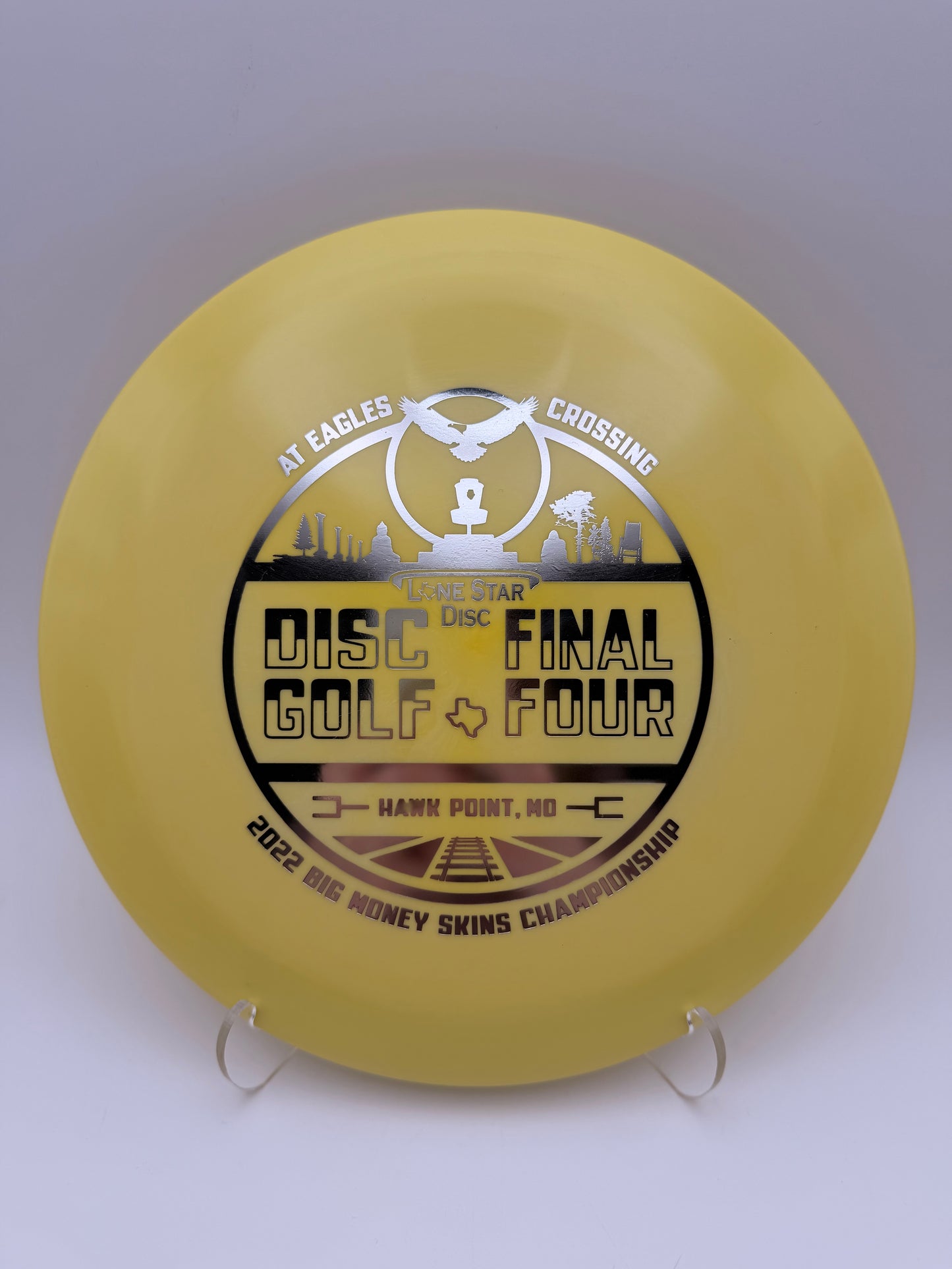Lone Star Disc Alpha Plastic Chupacabra Overstable Fairway Driver – 2022 Eagles Crossing Skins Championship Limited Edition