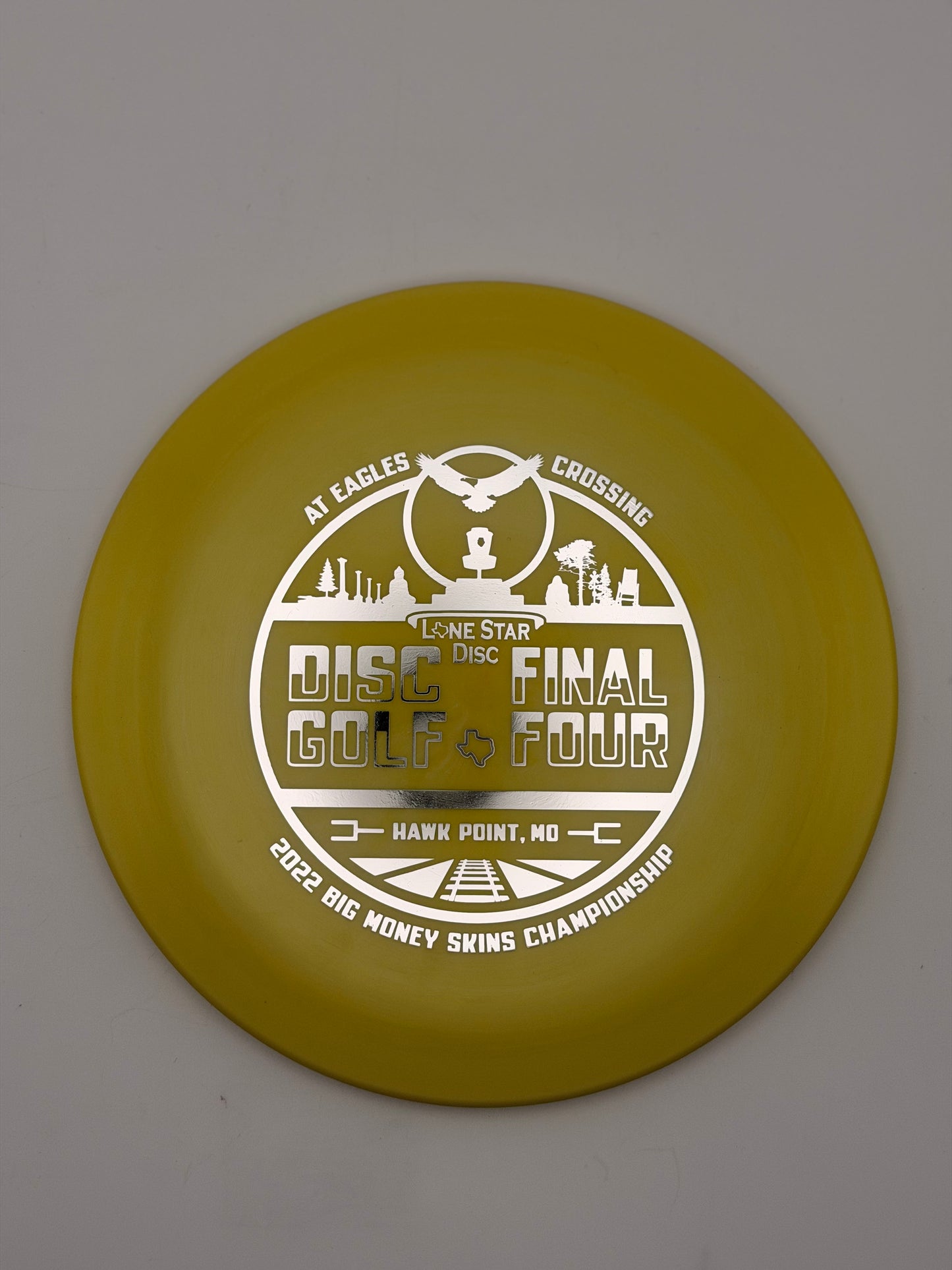 Lone Star Disc Alpha Plastic Chupacabra Overstable Fairway Driver – 2022 Eagles Crossing Skins Championship Limited Edition
