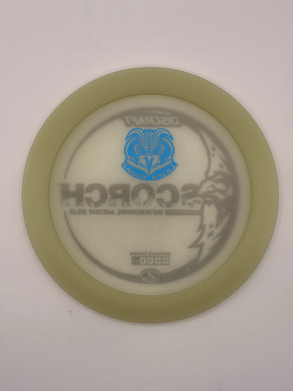 Discraft Mega Glo Z Scorch | Glow Distance Driver for Night Disc Golf