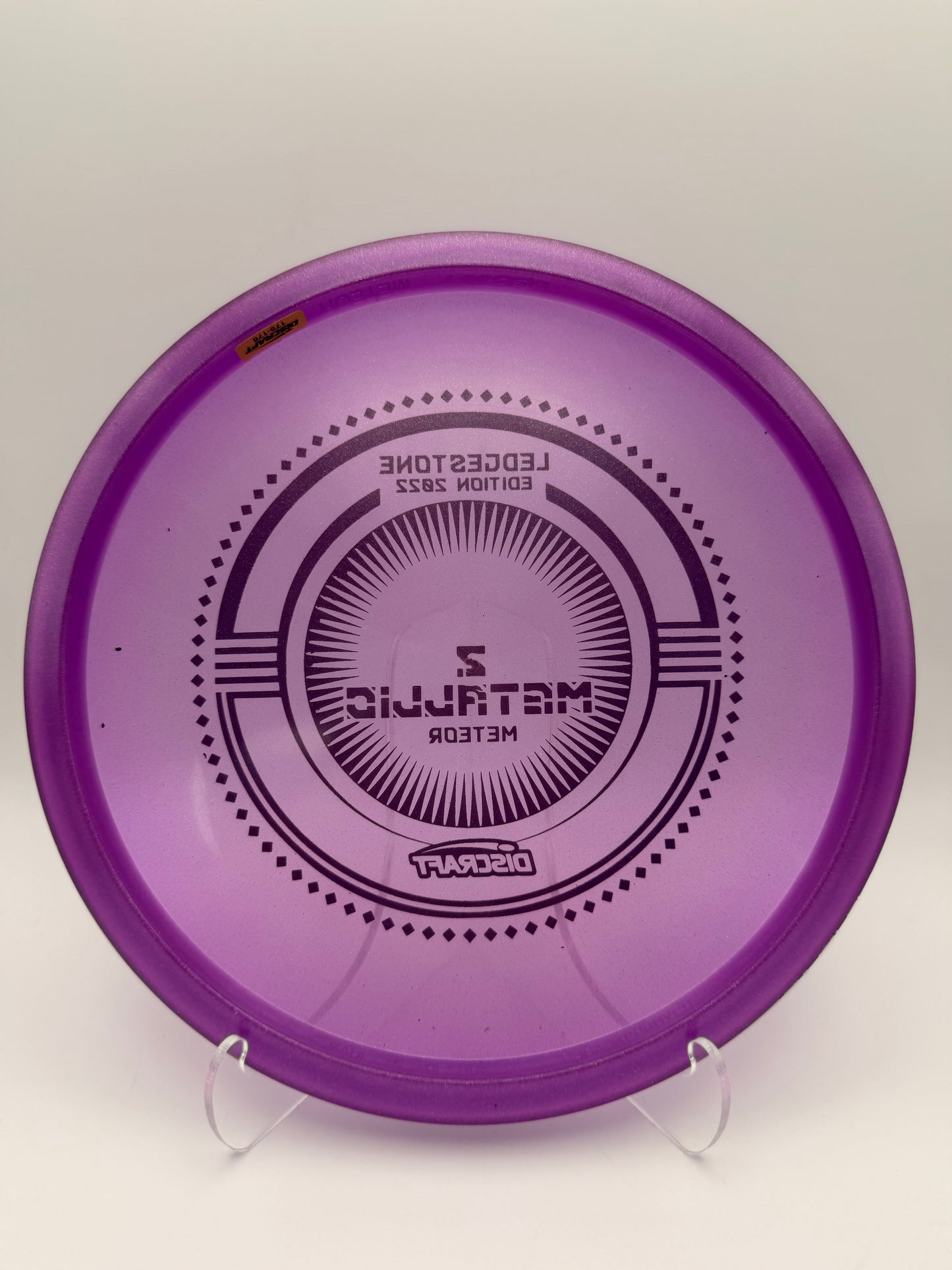 Discraft Z Metallic Meteor Disc Golf Midrange – Ledgestone Edition 2022